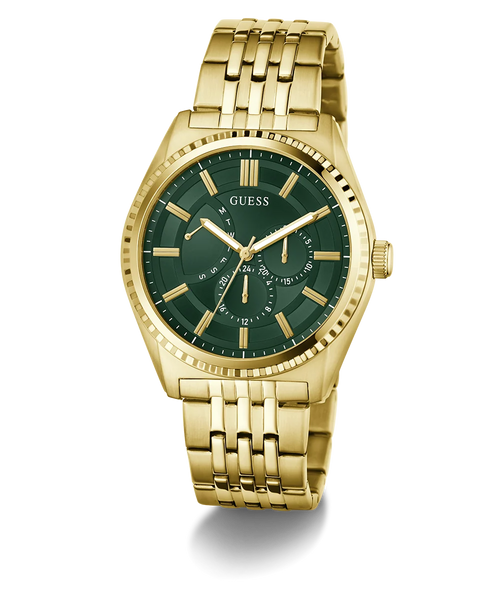 Reloj Guess Hombre Gold Tone Analog GW1051G2