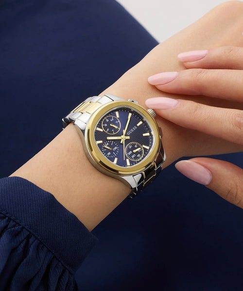 Reloj Guess Mujer Birdie Analógico Bicolor