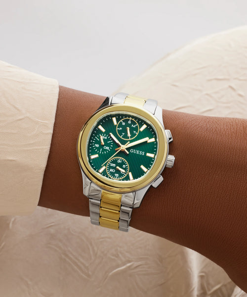 Reloj Guess Mujer Birdie Analógico Bicolor GW1031L6