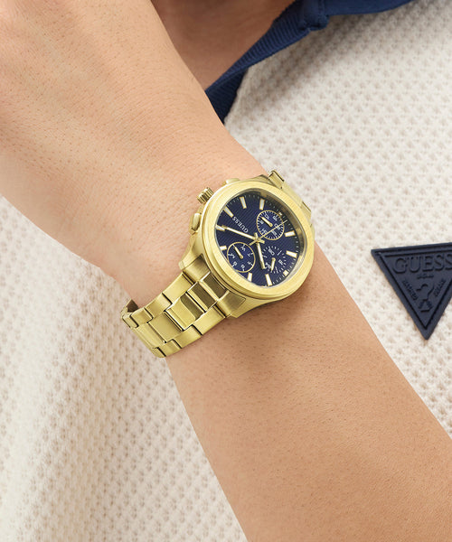 Reloj Guess Hombre Palmer Gold Tone GW1048G2