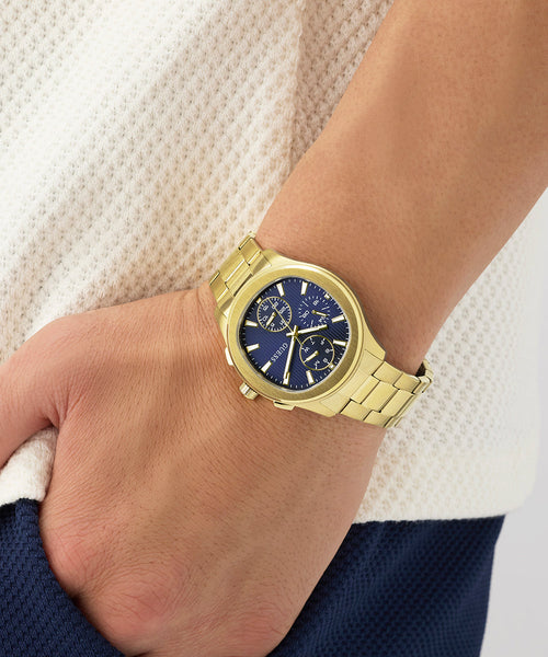 Reloj Guess Hombre Palmer Gold Tone GW1048G2
