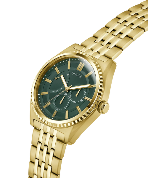 Reloj Guess Hombre Gold Tone Analog GW1051G2