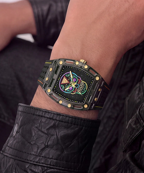 Reloj Guess Hombre Venix Día de los Muertos GW1139G1