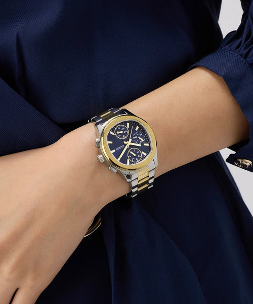 Reloj Guess Mujer Birdie Analógico Bicolor