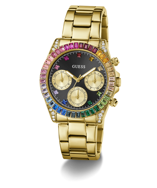 Reloj Guess Mujer Gold Tone Multifunction GW0690L5